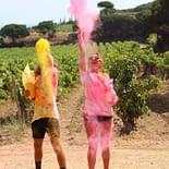 Campeggio Les Tournels: Attività - Animatori durante la Color Run