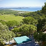 Camping les Tournels : Hébergement avec vue mer