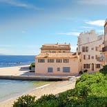 Campeggio Les Tournels: Il glamour di Saint Tropez - Vista delle case sul mare