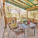 Campeggio Les Tournels: Scoperta dei borghi del Golfo di Saint-Tropez - Terrazza di un alloggio di alta gamma