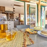 Campeggio Les Tournels: I tesori della Costa - Ritorno al cottage di alta gamma del campeggio