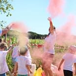Campeggio Les Tournels: Club per bambini e adolescenti - Arrivo della Color Run