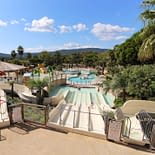 Campeggio Les Tournels: Parco acquatico - punto di partenza degli scivoli