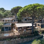 Camping Les Tournels: Luchtfoto van een accommodatie in de wijk Les Chênes Lièges