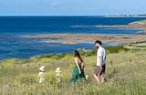 Les Terrasses de Kersiny - Der weiße Sandstrand - Direkter Zugang zum Strand