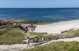 Les Terrasses de Kersiny - Der weiße Sandstrand - Nach Süden/Südosten ausgerichteter Strand