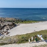 Les Terrasses de Kersiny - Der weiße Sandstrand - Strand mit kristallklarem Wasser