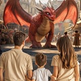 Ch&acirc;teau des Roure - dragon