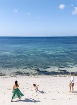 Les Terrasses de Kersiny - Der weiße Sandstrand - Idealer Strand für die Familie