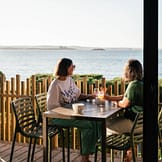 Couple au restaurant