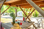 Camping Arc en Ciel - Verhuur - Tipi Hut