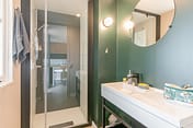 La Plage Fleurie campsite - Rentals - Cottage Cosy - 6 persons - 3 bedrooms - Bathroom