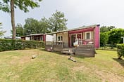 Plage Fleurie campsite - Holiday rentals - Riviera Cottage - 4 to 5 persons - 2 bedrooms - Outside