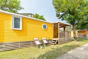 La Plage Fleurie campsite - Holiday rentals - Cottage Moorea - 4 people - 2 bedrooms - Outdoors