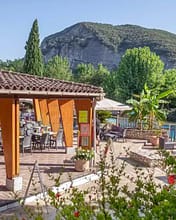 Camping Arc en Ciel - Bar and restaurant - Restaurant terrace