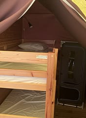 Camping Arc en Ciel - Verhuur - Lodge Nature - Kinderkamers