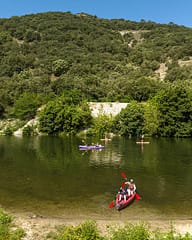 Arc en Ciel Campsite - Activities - Canoeing and Kayaking on the Ardèche