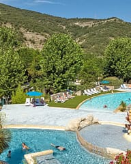 Camping Arc - Espace aquatique - Vue sur le parc aquatique