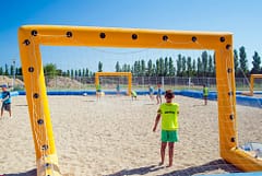 Camping la Sir&egrave;ne - Activit&eacute;s et animations - Terrain de Beach Football