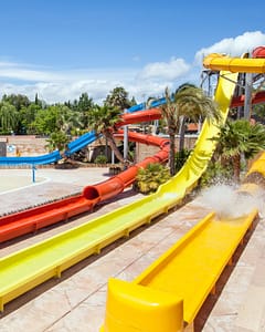 Camping la Sir&egrave;ne - Parc aquatique - Toboggans g&eacute;ant