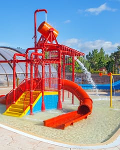 Camping la Sir&egrave;ne - Parc aquatique - Pataugeoire - Jeux d\'eau - Zone aqualudique