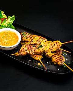 Camping la Sir&egrave;ne - Bars et restaurants - Plat, cuisine asiatique, du restaurant le Bambou