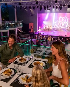 Camping La Sirène - Veladas y espectáculos - Sirène Arena - Cena espectáculo