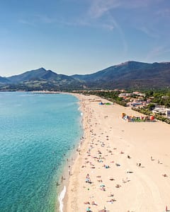 Vista aérea, playa, Argelès-sur-Mer ©Stéphane FERRER - ArgelesTourisme