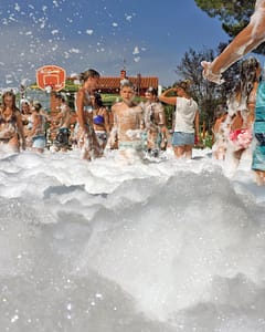 Camping La Sirène - Clubs niños y adolescentes - Fiesta de la espuma