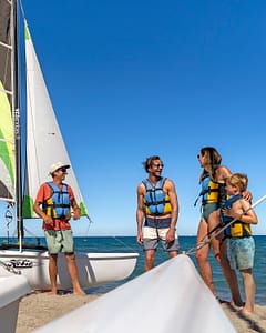 Campingplatz La Sirène - Aktivitäten und Animationen - Strandclub - Katamaranunterricht