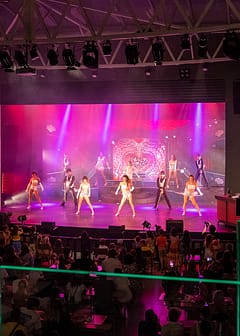 Camping la Sir&egrave;ne - Soir&eacute;es et spectacles - Sir&egrave;ne Arena - Diner spectacle