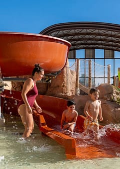 Camping la Sirène - Parc aquatique - piscine couverte pour enfants