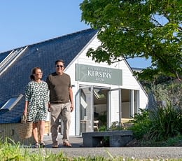 Les Terrasses de Kersiny - Der Campingplatz und die Dienstleistungen - Rezeption