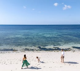 Les Terrasses de Kersiny - La plage de sable blanc - Plage idéale pour la famille