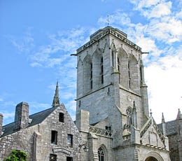 Les Terrasses de Kersiny - Cité médiévale de Locronan - Eglise Saint Ronan