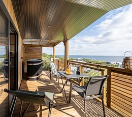 Les Terrasses de Kersiny - Camping vue mer Bretagne - Location tout confort avec vue mer
