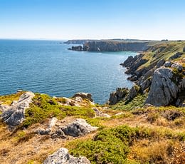 Les Terrasses de Kersiny - Camping vue mer Bretagne - Pointe du Van