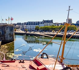 Les Terrasses de Kersiny - Découverte de Concarneau - Entrée de la ville close depuis les remparts