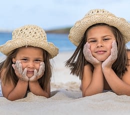 Les Terrasses de Kersiny - La plage de sable blanc - Plage idéale pour les enfants
