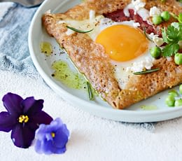 Les Terrasses de Kersiny - La restauration - Galette bretonne