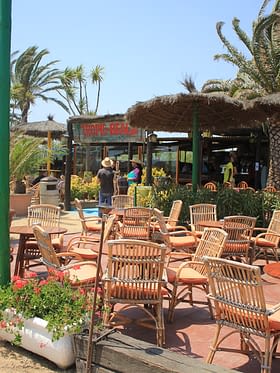 Campingplatz Amfora - Bars und Restaurants - Terrasse des Tropic-beach