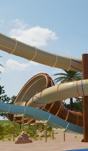 Amfora campsite - The swimming pool complex - New for 2024 in the water-play area