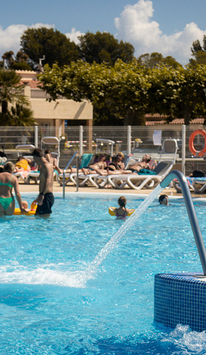 Campingplatz Amfora - Die Badelandschaft - Schwimmen unter Aufsicht