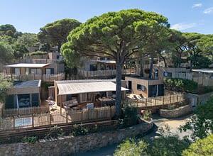 Campeggio Les Tournels: Cottage Chênes Lièges - Vista aerea