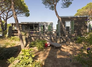 Campeggio Les Tournels: Cottage 6 persone L'Oustaloun - Vista esterna dell’alloggio