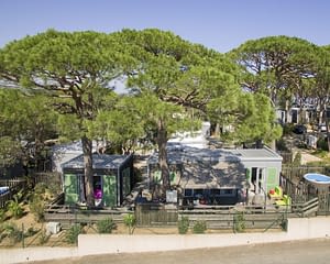 Campeggio Les Tournels: Cottage 6 persone L'Oustaloun - Vista aerea dell’alloggio