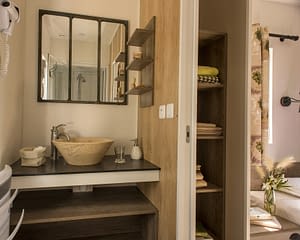 Campeggio Les Tournels: Cottage 6 persone L'Oustaloun - Bagno