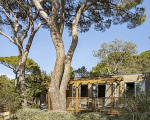 Camping les Tournels : Hébergement premium