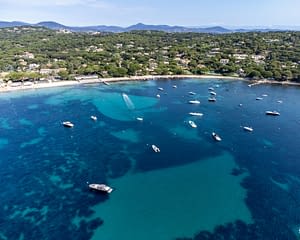 Campeggio Les Tournels: Golfo di Saint-Tropez - Vista aerea
