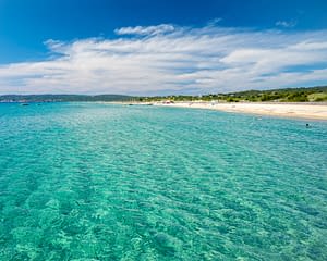 Campingplatz Les Tournels: Der Golf von Saint-Tropez - Strand